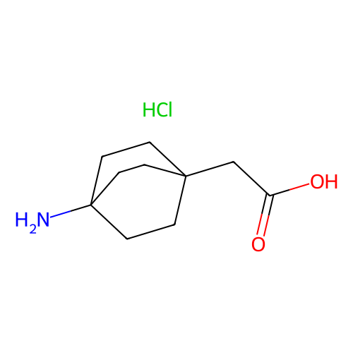 2-{4-aminobicyclo[2.2.2]octan-1-yl}acetic acid hydrochloride, min 97%, 100 mg