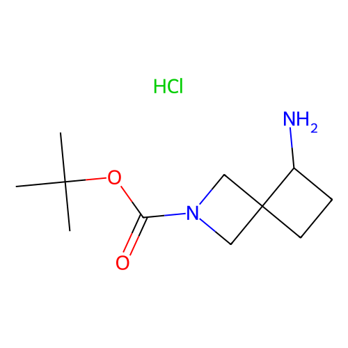 tert-butyl 5-amino-2-azaspiro[3.3]heptane-2-carboxylate hydrochloride, min 97%, 250 mg