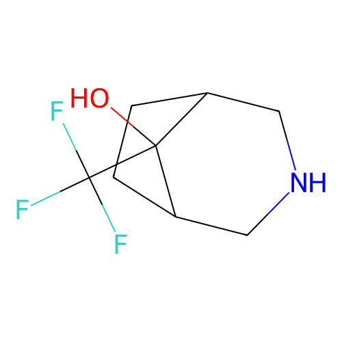 8-hydroxy-8-(trifluoromethyl)-3-azabicyclo[3.2.1]octane, min 97%, 250 mg