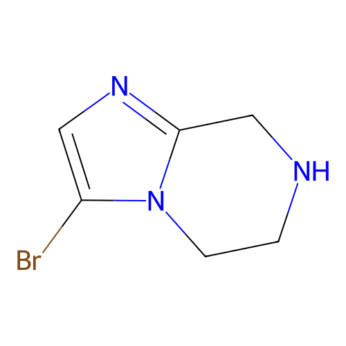 3-Bromo-5, 6, 7, 8-tetrahydroimidazo[1, 2-a]pyrazine, HCl, min 98%, 1 gram