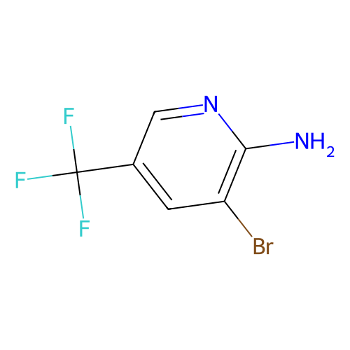 2-Amino-3-bromo-5-trifluoromethylpyridine, min 98%, 100 grams