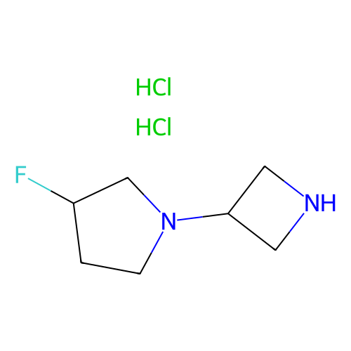 1-(azetidin-3-yl)-3-fluoropyrrolidine dihydrochloride, min 97%, 250 mg