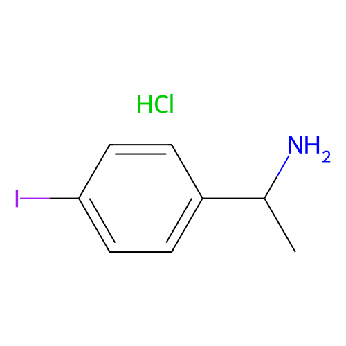 1-(4-Iodophenyl)ethan-1-amine hydrochloride, min 98%, 1 gram