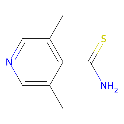 3, 5-dimethylpyridine-4-carbothioamide, min 95%, 1 gram