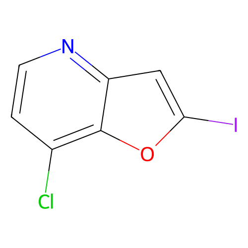 7-chloro-2-iodofuro[3, 2-b]pyridine, min 97%, 1 gram