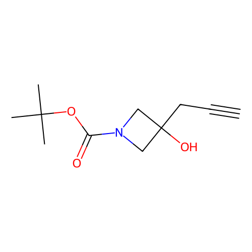 tert-butyl 3-hydroxy-3-(prop-2-yn-1-yl)azetidine-1-carboxylate, min 97%, 1 gram
