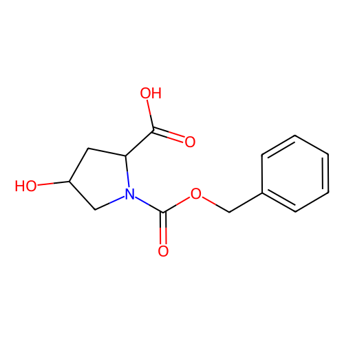 trans-1, 2-pyrrolidinedicarboxylic acid, 4-hydroxy-, 1-(phenylmethyl) ester, min 97%, 1 gram