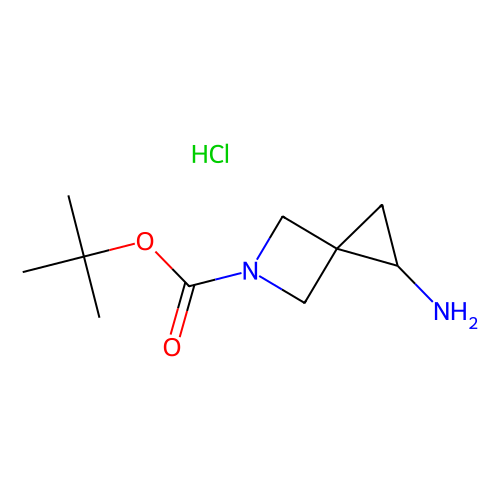 tert-butyl 1-amino-5-azaspiro[2.3]hexane-5-carboxylate hydrochloride, min 97%, 100 mg