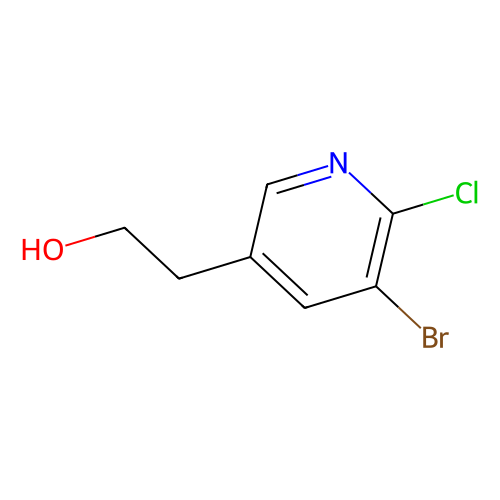 2-(5-bromo-6-chloropyridin-3-yl)ethan-1-ol, min 97%, 250 mg