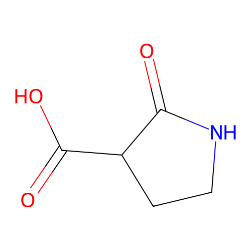 2-oxopyrrolidine-3-carboxylic acid, min 97%, 500 mg