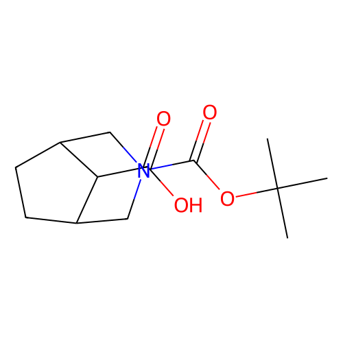 3-[(tert-butoxy)carbonyl]-3-azabicyclo[3.2.1]octane-8-carboxylic acid, min 97%, 500 mg