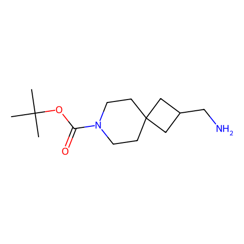 tert-butyl 2-(aminomethyl)-7-azaspiro[3.5]nonane-7-carboxylate, min 97%, 500 mg
