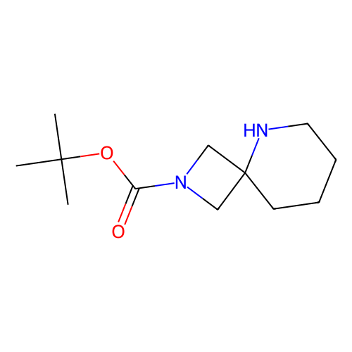 tert-butyl 2, 5-diazaspiro[3.5]nonane-2-carboxylate, min 97%, 500 mg