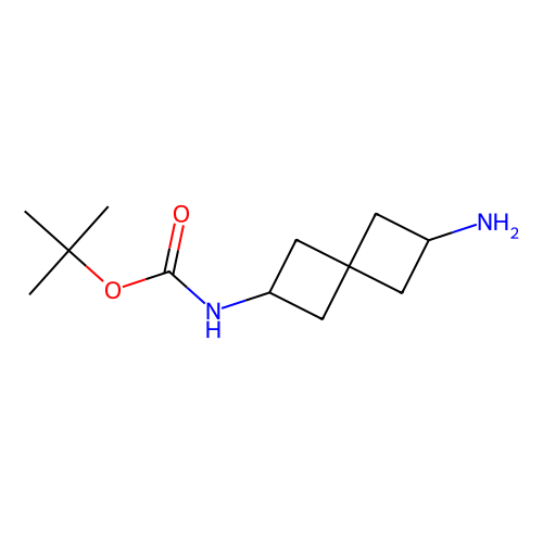 tert-butyl N-{6-aminospiro[3.3]heptan-2-yl}carbamate, min 97%, 500 mg