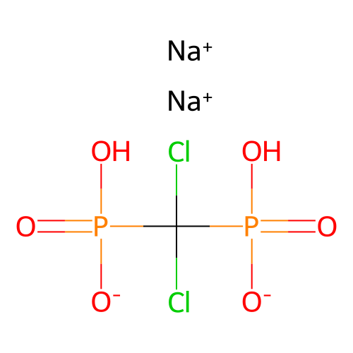 Dichloromethylenediphosphonic acid disodium salt, min 98%, 100 grams