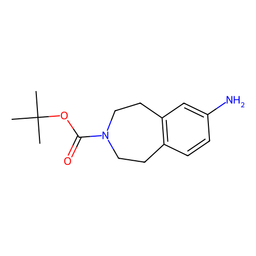 tert-butyl 7-amino-2, 3, 4, 5-tetrahydro-1H-3-benzazepine-3-carboxylate, min 97%, 500 mg