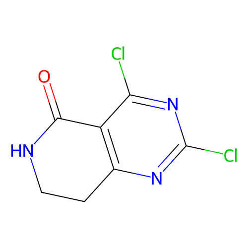 Pyrido[4, ?3-?d]?pyrimidin-?5(6H)?-?one, 2, ?4-?dichloro-?7, ?8-?dihydro-, min 97%, 250 mg
