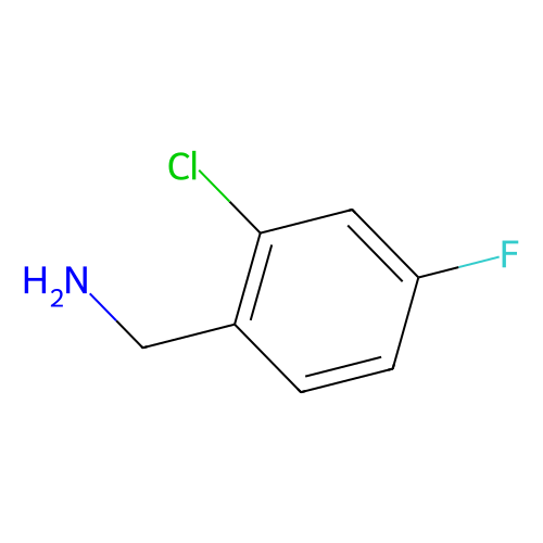 2-Chloro-4-fluorobenzylamine, min 97%, 100 grams