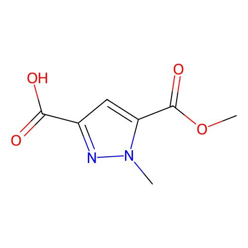 5-(methoxycarbonyl)-1-methyl-1H-pyrazole-3-carboxylic acid, min 97%, 1 gram