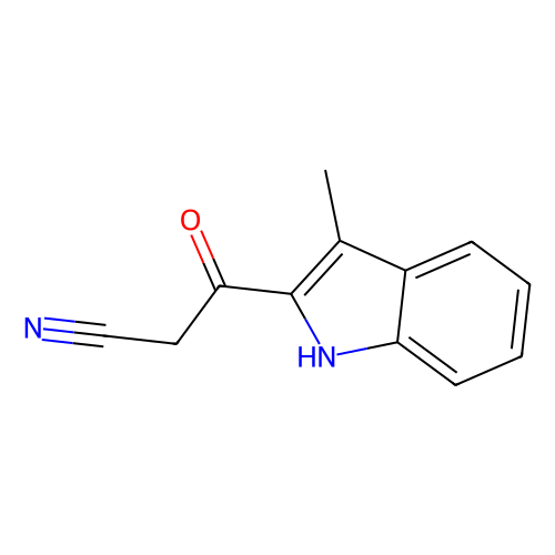 3-(3-methyl-1H-indol-2-yl)-3-oxopropanenitrile, min 97%, 1 gram
