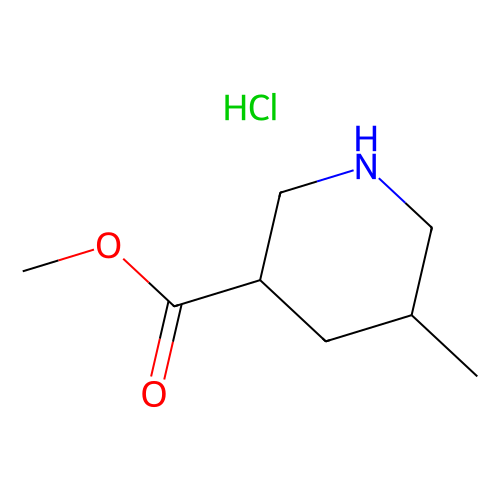methyl 5-methylpiperidine-3-carboxylate hydrochloride, min 97%, 1 gram