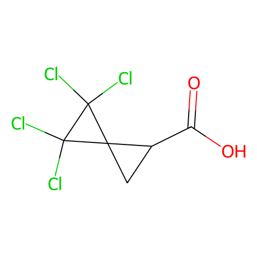 4, 4, 5, 5-tetrachlorospiro[2.2]pentane-1-carboxylic acid, min 97%, 500 mg