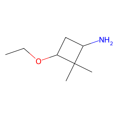 3-ethoxy-2, 2-dimethylcyclobutan-1-amine, min 97%, 1 gram