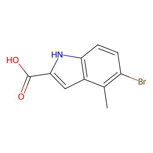 5-bromo-4-methyl-1H-indole-2-carboxylic acid, min 97%, 1 gram