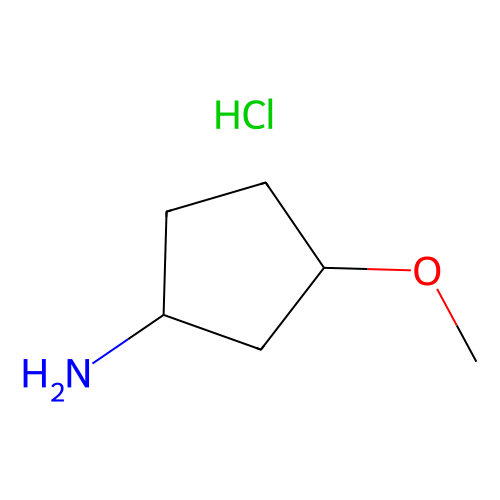 3-methoxycyclopentan-1-amine hydrochloride, min 97%, 500 mg
