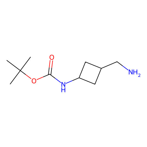 tert-butyl N-[3-(aminomethyl)cyclobutyl]carbamate, min 97%, 500 mg