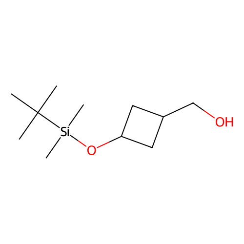 trans-3-[[(1, 1-dimethylethyl)dimethylsilyl]oxy]cyclobutanemethanol, min 97%, 500 mg
