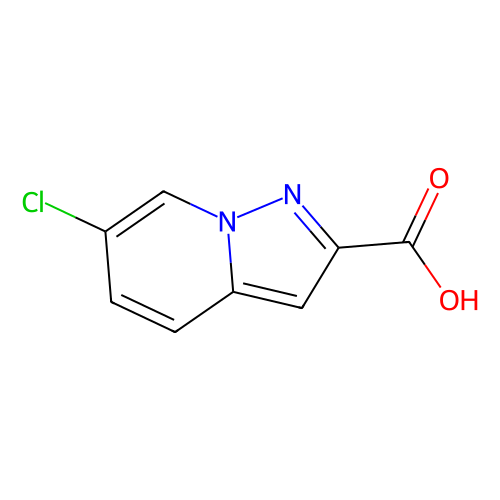 6-chloropyrazolo[1, 5-a]pyridine-2-carboxylic acid, min 97%, 500 mg