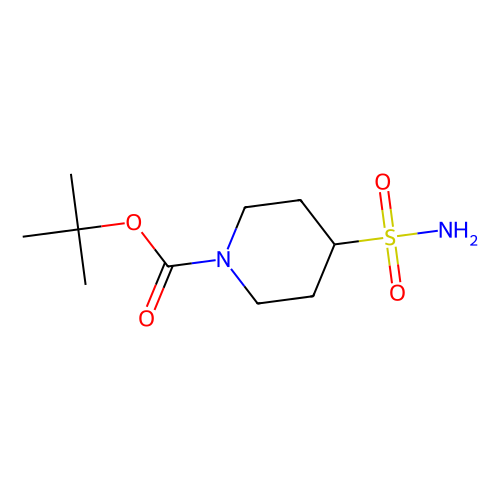 tert-butyl 4-sulfamoylpiperidine-1-carboxylate, min 97%, 1 gram