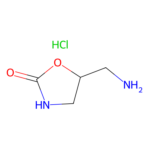 5-(aminomethyl)-1, 3-oxazolidin-2-one hydrochloride, min 97%, 500 mg