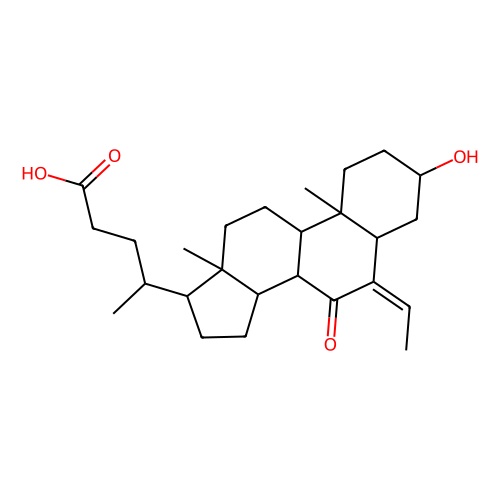 (R)-4-((3R, 5R, 8S, 9S, 10R, 13R, 14S, 17R, E)-6-Ethylidene-3-hydroxy-10, 13-dimethyl-7-oxohexadecahydro-1H-cyclopenta[a]phenanthren-17-yl)pentanoic acid, min 95%, 10 grams