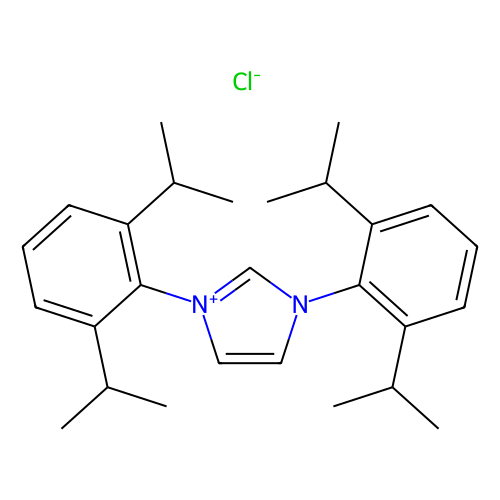 1, 3-Bis(2, 6-diisopropylphenyl)imidazolium chloride, min 97%, 100 grams