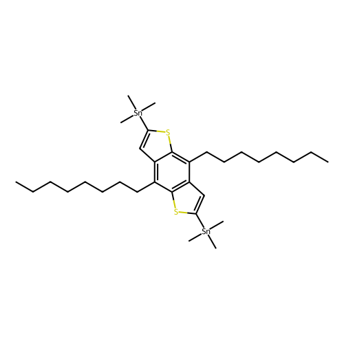 2, 6-Bis(trimethyltin)-4, 8-dioctylbenzo[1, 2-b ;4, 5-b' ]dithiophene, min 98% (NMR), 1 gram