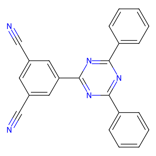 3', 5'-Di(carbazol-9-yl)-[1, 1'-biphenyl]-3, 5-dicarbonitrile, min 99% (HPLC), 1 gram