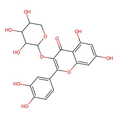 Quercetin-3-D-xyloside, min 97% (HPLC), 1 mg