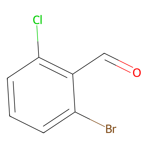 2-Bromo-6-chlorobenzaldehyde, min 97%, 100 grams