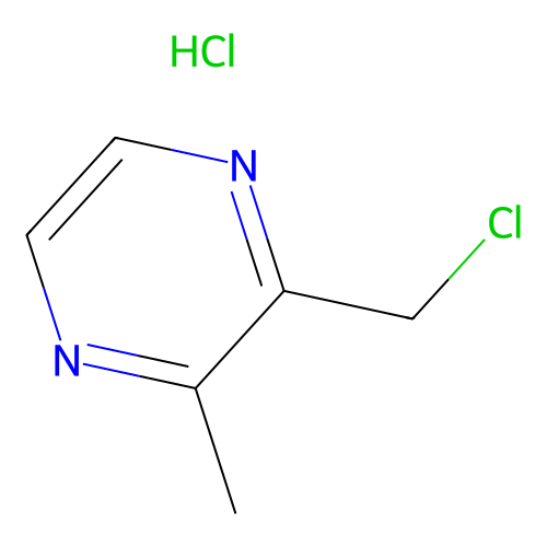 2-(chloromethyl)-3-methylpyrazine hydrochloride, min 97%, 1 gram