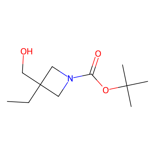 tert-butyl 3-ethyl-3-(hydroxymethyl)azetidine-1-carboxylate, min 97%, 1 gram