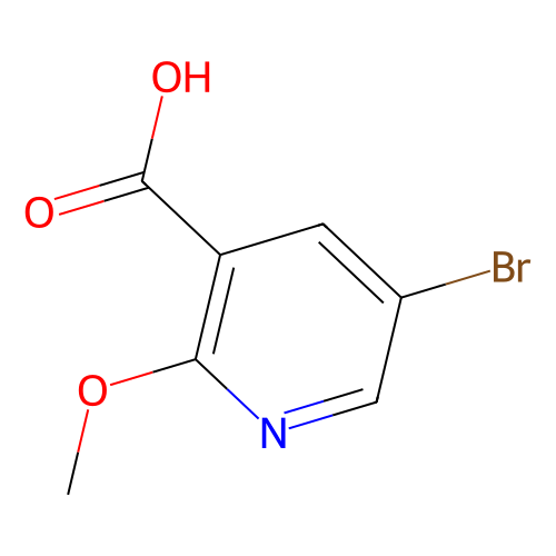5-Bromo-2-methoxypyridine-3-carboxylic acid, min 97%, 100 grams