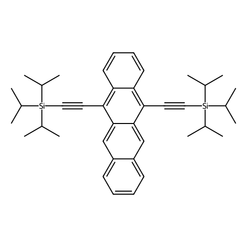 5, 12-Bis((triisopropylsilyl)ethynyl)tetracene, min 99% (NMR), 1 gram
