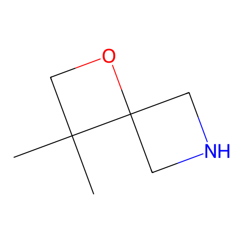 3, 3-dimethyl-1-oxa-6-azaspiro[3.3]heptane, min 97%, 1 gram