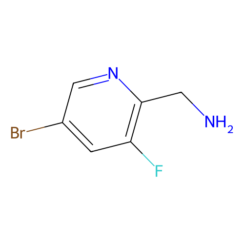 (5-bromo-3-fluoropyridin-2-yl)methanamine, min 97%, 1 gram