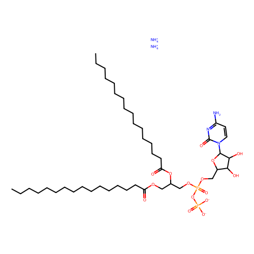 1, 2-dipalmitoyl-sn-glycero-3-(cytidine diphosphate) (ammonium salt), min 99%, 100 mg