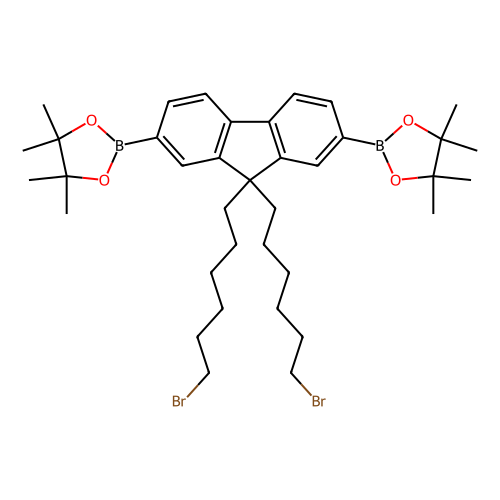 2, 2'-(9, 9-bis(6-bromohexyl)-9H-fluorene-2, 7-diyl)bis(4, 4, 5, 5-tetramethyl-1, 3, 2-dioxaborolane), min 97%, 5 grams