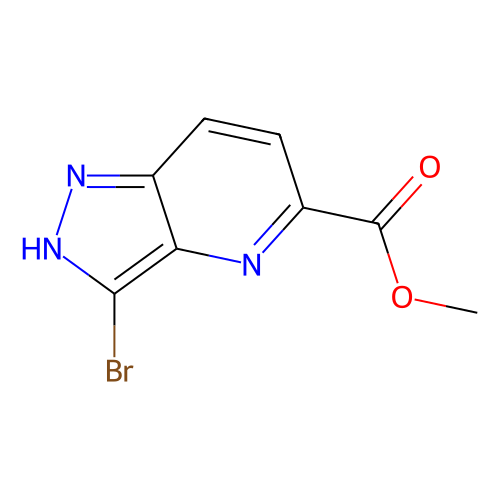 methyl 3-bromo-1H-pyrazolo[4, 3-b]pyridine-5-carboxylate, min 97%, 1 gram