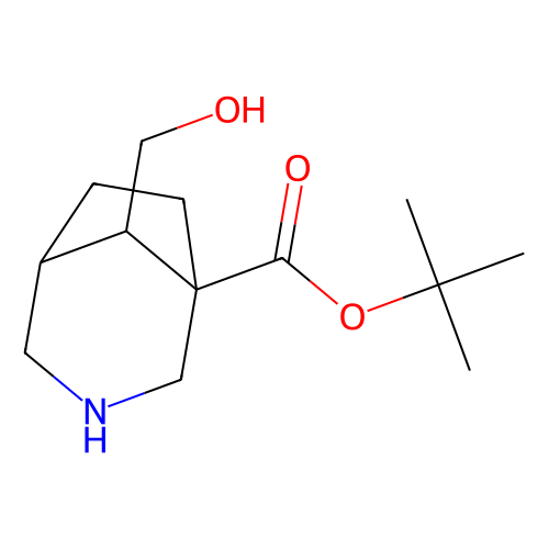 1-boc-3-azabicyclo[3.2.1]octane-8-methanol, min 97%, 1 gram